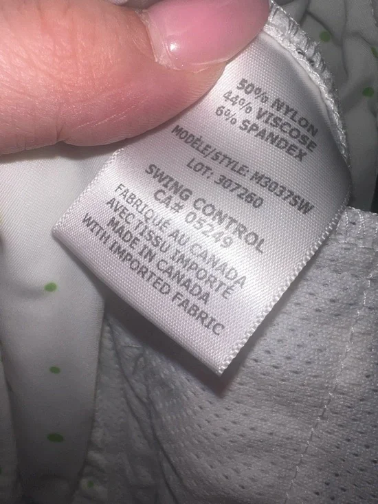 Swing Control Pull On Stretch Golf Pants Size 16 Black White Print - Picture 12 of 12